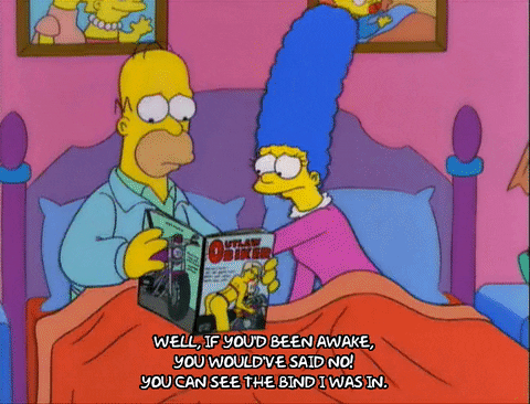 angry homer simpson GIF