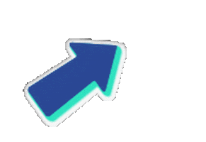 Arrow Click Sticker by aelion