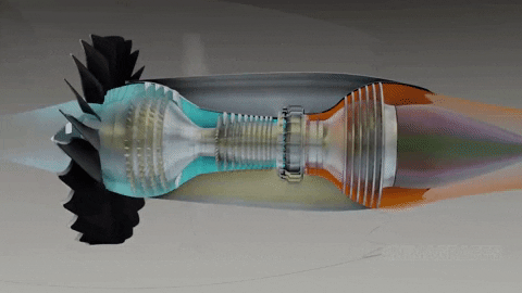 albornoz giphygifmaker turbofan reaction engine GIF