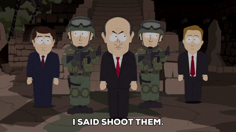 army shooting GIF by South Park 