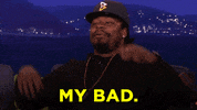 marshawn lynch my bad GIF by Team Coco