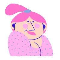 Wink Blink Sticker by Marie Boiseau