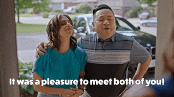 A Pleasure To Meet You Both