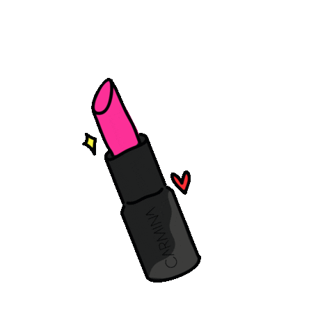 carminamia carminamia liplab lipstick fromscratch pink red Sticker