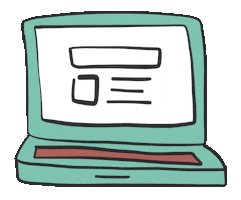 Computer Website Sticker by Brkich Design Group