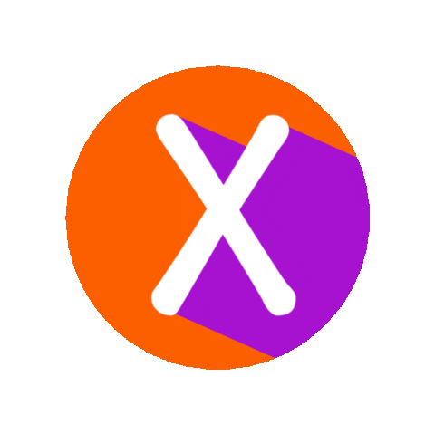 Orange Abc Sticker