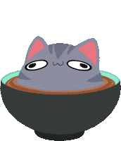 fat cat coffee Sticker by Platonic Games