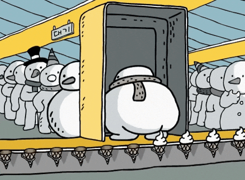 Valaha giphyupload ice cream snowman vanillia GIF