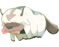 Avatar The Last Airbender Sticker by cosmiccowzine