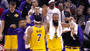 los angeles basketball GIF by NBA