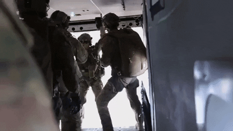 Army Guard Jump GIF by NationalGuard