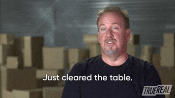 Just Cleared The Table