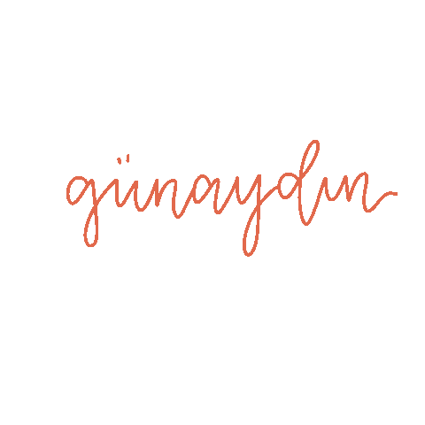 Günaydın Sticker by bengandbengdesign