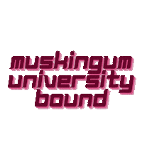 MuskieAdmission muskie muskingum muskingum university muskie admission Sticker