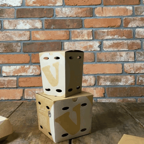 Verhage giphyupload jump paper boxes GIF