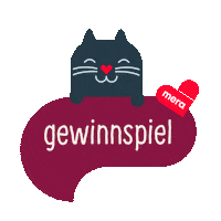 Cat Win Sticker by mera petfood