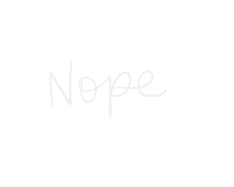 milkandhoneymade giphyupload no nope not Sticker