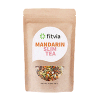 Tea Mandarin Sticker by fitvia