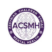acsmentalhealth mental health assyrian assyria mesopotamia Sticker