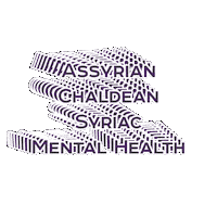 acsmentalhealth assyrian assyria mesopotamia chaldean Sticker