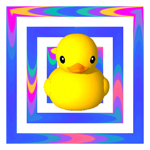 Art Rotating Sticker by badblueprints