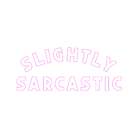 Sassy Sarcasm Sticker by LULUSIMONSTUDIO