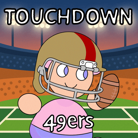 Go 49Ers GIF by Fatman