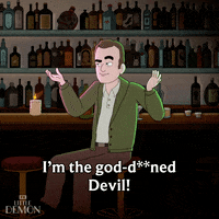 LittleDemonFX devil satan introduction danny devito GIF