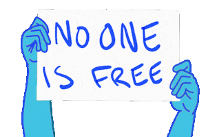 Black Lives Matter Sign Sticker