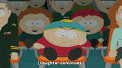 eric cartman laughing GIF by South Park 