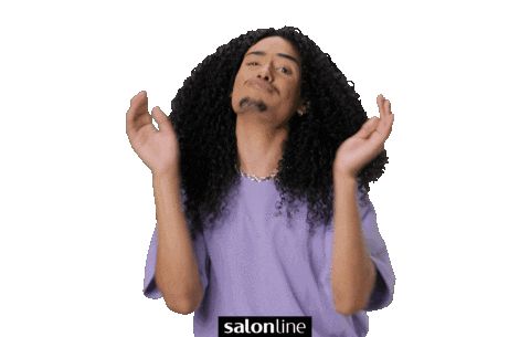 Cabelo Cacheado Love Sticker by Salon Line