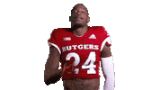 Patrice Rene Sticker by Rutgers Football