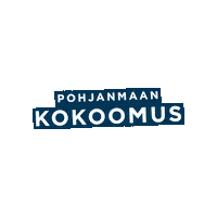 pohjanmaankokoomus kokoomus politiikka pohjanmaa etelä-pohjanmaa Sticker