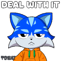 Deal With It Sticker by Toshithecat