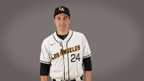 Baseball Calstatela GIF by Cal State LA Golden Eagles