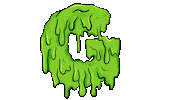 GnarleyNick slime gnarly drippy slimey Sticker