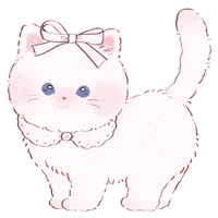 amams2 cat lovely かわいい girly Sticker