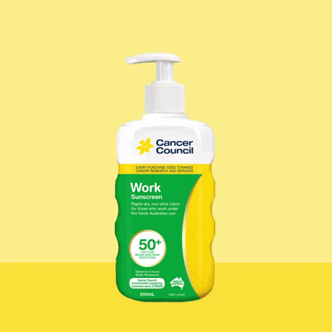 aliciamcfadden giphyupload work australia sunscreen GIF