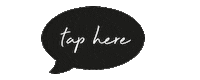 Tap Here Sticker by Personalplanner.com