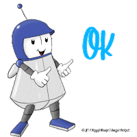 Robot Yes Sticker by Royalrivermusik