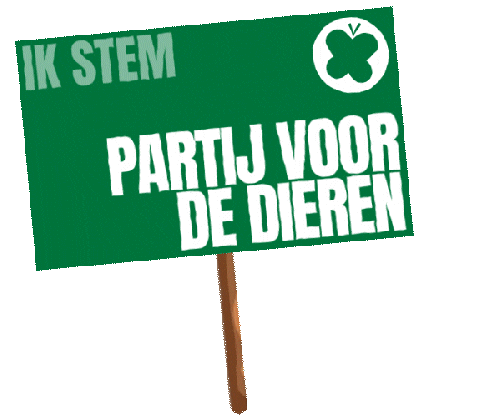 Stem Pvdd Sticker by Partij voor de Dieren
