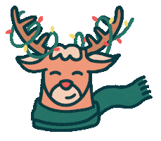 Merry Christmas Winter Sticker