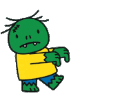 zombie classics Sticker by Lucy