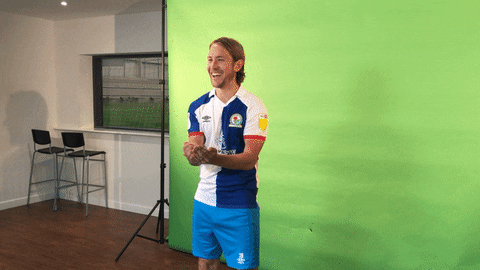Celebration Goal GIF by Blackburn Rovers