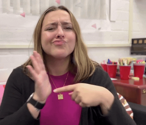 American Sign Language Friends GIF by CSDRMS