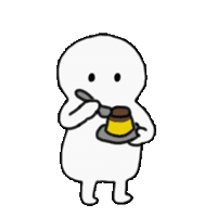 Sweets Pudding Sticker