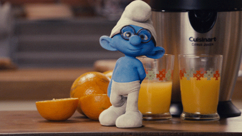 Brainy Smurf Yes GIF by The Smurfs