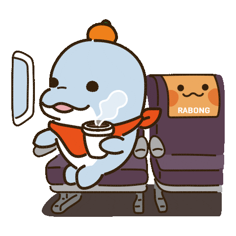 Airplane 여행 Sticker by JEJU AIR