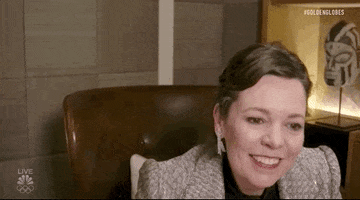 Olivia Colman Hm GIF by Golden Globes