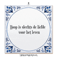 Humor Hoop Sticker by Tegelspreuken.nl